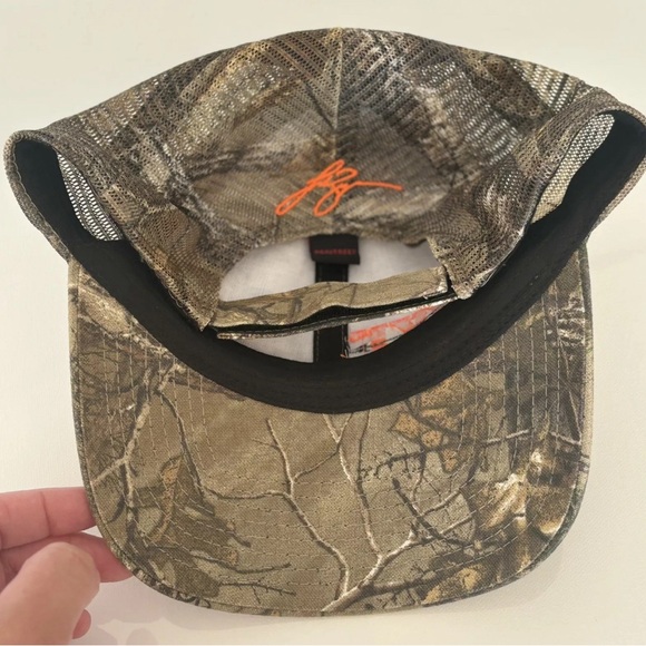 LUKE BRYAN Camo Mesh Back Adjustable Strap hat / cap Concert Tour Merch - Picture 3 of 5